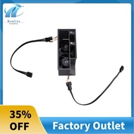 Dual Violent Violence Fan Ultra Short Cooling Radiator for A100 170HX L40 A40 A30 GPU Graphics Card 