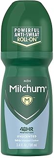 Mitchum Advanced Antiperspirant &amp; Deodorant, Unscented, 3.4 Ounce (Pack of 6)