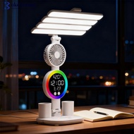 OKCATZONE Multifunctional Touch Control LED Desk Lamp Dimmable Reading Light Plug-in/Rechargable Nig