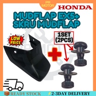 HONDA EX5 MUDFLAP EKOR KECIK EX5 MUD FLAP REAR FENDER MUDGUARD SKRU EKOR SCREW EKOR KECIK BELAKANG E
