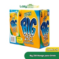 ♞Lazycart 10pcs ZestO Big 250 Juice Mango 250ml