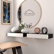 Wall Shelf Floating Drawer Shelf Minimalist Drawer Shelf Multipurpose Cosmetic Storage [40x20cm]