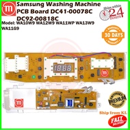 Samsung Washing Machine PCB Board WA10W9 WA12W9 WA11WP WA13W9 WA11G9 DC41-00078C / DC92-00818C