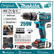 Makita Drill Cordless Drill Batteri Drill Hammer Drill Cordless Impact Drill Screwdriver Drill