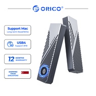 ORICO USB4 40Gbps Enclosure with Cooling Fan 8TB PCIe4.0 NVME Enclosure Aluminum Compatible Thunderbolt 3/4 for mac mini iMac (CNM2)
