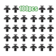 100pcs Car Bumper Clip Fastener 7mm Vios NCP150 NCP93 Estima Alphard Vellfire Camry Altis Radiator C