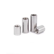 304 Stainless Steel Extended and Thickened Round Nut Threaded Connection Nut Round Screw Joint Weldi