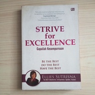 STRIVE BOOK FOR EXCELLENCE BY ELLIES SUTRISNA