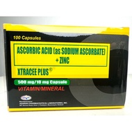 Xtracee Plus Sodium Ascorbate with Zinc Vitamins C