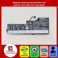 ORIGINAL NEW 01AV420 BATTERY FOR LENOVO T470 T480 T570 T580 SERIES