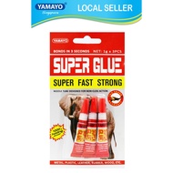 YAMAYO Super Glue Nozzle Tube Rubber Leather Wood (1gx3pcs) YM-6 【LOCAL STOCKS || FAST DELIVERY ||GO