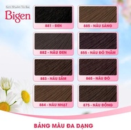 KEM NHUỘM TÓC PHỦ BẠC CHO CẢ NAM & NỮ BIGEN (TUÝP 40GR) - KHÔNG CHỨA AMMONIA