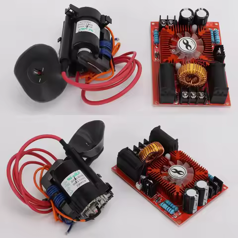 ZVS Driver Board ZVS Driver Board Coil Power Supply Boost High Voltage Generator Heating Module DC12