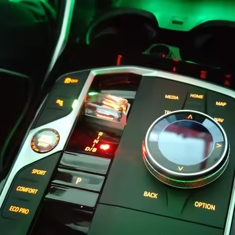 Crystal Gear Shift Knob Set for BMW 2023 i3 i4 iX3 iX4 3 Series 225i 240i 320i 320Li 325i 325Li 330i