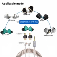 【VVL】-HIFI QDC Female 0.78 2 Pin Male Earphone Adapter for SHUOER CONDUC /SINGER