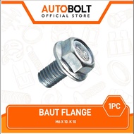 1 PC Bolt FlangeBolt K10-Key 10 6x10-M6x10-6 x 10-6 x 10-M6 Bolt Cap