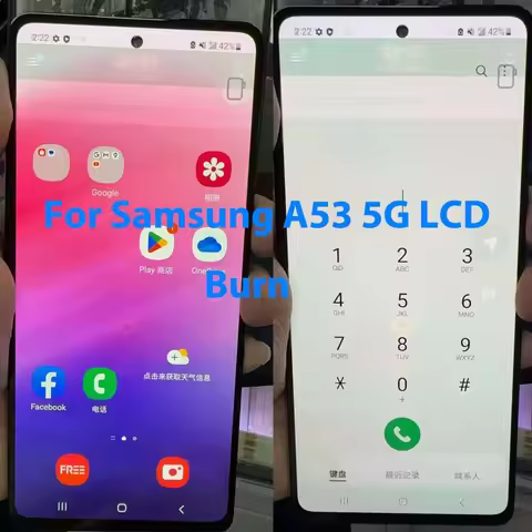 6.5" Burn LCD For Samsung A53 5G LCD A536B A536B/DS A536U A536U1 A5360 A536E Display Touch Screen Di