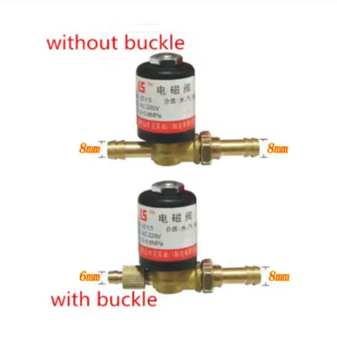VZCT-1.5 Brass 2-Way Solenoid Valve for Argon Arc Welding Machine 0-0.6Mpa Air/Water/Oil Compatible 