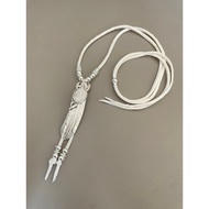 Kikuchi Kenso Silver Feather XL Size (Medieval) (kenkikuchi/Takahashi Goro Goros) Handmade Necklace 