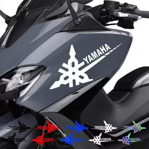 Reflective Motorcycle For Yamaha Sticker Moto Logo Color Laser DecalsFor N Max 125 155 160 Tmax 500 