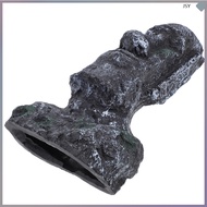 Easter Island Fish Decor Aquarium Decoration junshaoyip