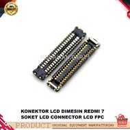 MESIN Fpc Lcd Connector Connector original Xiaomi Redmi 7 Pin 40 engine parts