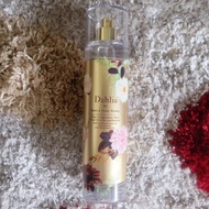 Bath body works bbw dahlia body mist full size 236 ml Original 100