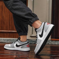 A aj Men's Shoes aj1 Women's Gray White Sneakers Guardian ow Low-Top Ash Sneakers Air Force No. 1 Sh