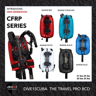 Dive1 BCD CFRP Series Plate Carbon บีซีดีน้ำหนักเบา