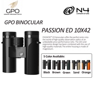 GPO Binocular Passion ED 10x42 high-performance binocular pairs 10x magnification with a 42mm object