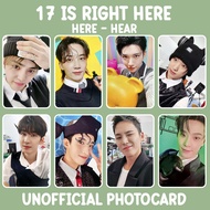 [UNOFFICIAL PHOTOCARD] SEVENTEEN - 17 RIGHT HERE