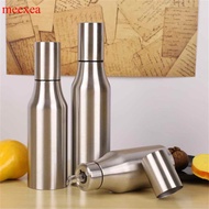 MEEXEA Kitchen Dispenser Bottle Stainless Steel Oil Vinegar 0.5/0.75/1L Leak-proo Storage Bottles Oi