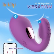7 Modes U Type Vibrator for Couples G-Spot Stimulate Wireless Remote Silicone Dildo Panties Female Masturbate Sex Toy for Adult