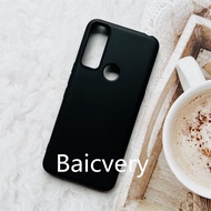 TCL 20 R 5G T767H Phone Case Black Soft TPU Silicone Back Cover TCL 20 R 5G T767H white