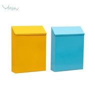 [szlztmy1] Wall-mounted Mailbox, Mailbox with Lock, Hanging Mailbox, Newspaper Holder, Mailbox for