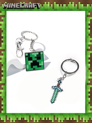 Minecraft Chính thức được cấp phép Nhân vật trò chơi Đạo cụ Móc chìa khóa Túi Bùa hộ mệnh Đá quý Pic