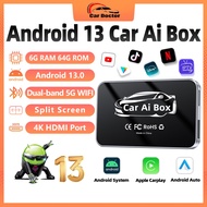 Carplay Ai Box Carplay Car Ai Box Wireless Carplay Adapter Android 13 box Apple Carplay Dongle Video