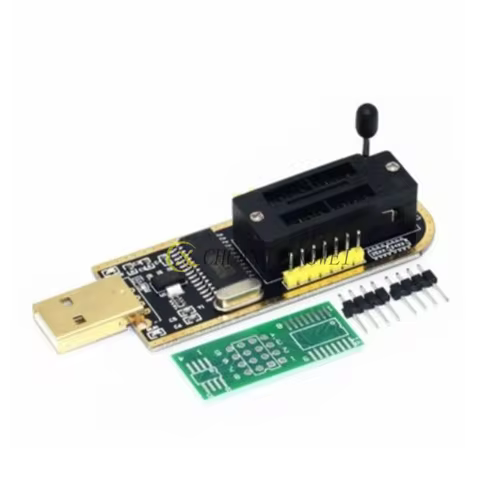 1PCS/LOT Ch341A CH341 24 25 series flash EEPROM BIOS programmer with USB software and driver