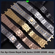 Watch Strap Suitable for ROYAL Aibi AP ROYAL OAK 15400 26331 15500 Solid Steel Band 26mm