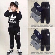 🔥READY STOCK🔥 Seluar Sukan Jogger Panjang Lelaki Perempuan Kanak Kanak Dewasa Seluar Trek Track Pant