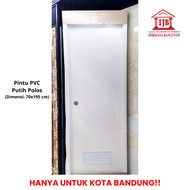 Pintu PVC Tebal Kamar Mandi Jati Coklat Putih Abu