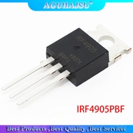 10pcs IRF4905 IRF4905PBF TO 220 74A 55V 200W MOS FET P channel field effect new original