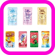 [CU] Sanrio Ade Pouch / Korean Mart Pouch Drink Ade / Coffee pouch / Fruit Ade / Vitamin Drink / Kor