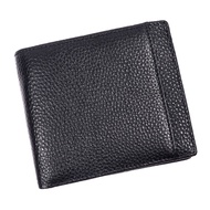 OASIS กระเป๋าสตางค์ แบบสั้น  หนังวัวแท้ รุ่น AMW-4733 สีดำ  น้ำตาล