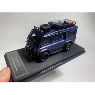 Marster with Accessories 1: 64 Land Rover Defender van van Bay Simulation Alloy Car Model Collection