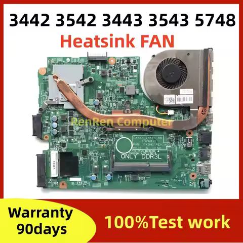 13269-1 For DELL Inspiron 15R 3442 3542 3443 3543 5748 Laptop Motherboard I3 I5 I7 CPU 820M GPU With