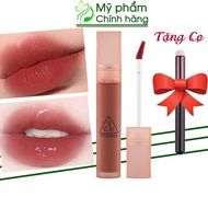 Son 3CE Blur Water Tint Laydown Son Kem Tint Lì Màu Hồng Đào Nude Pha Hồng Nâu [CHÍNH HÃNG CHECK HID