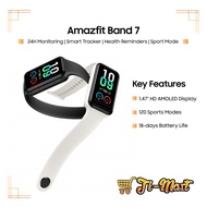 [LATEST] Amazfit Band 7 Smart Band Smartwatch [24H Monitoring | Smart Tracker | Health Reminders | Sport Mode] Band7