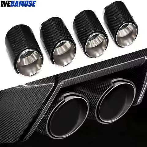 For BMW M2 M3 M4 G80 G81 G82 G83 G87 Muffler Upgrade M Performance Carbon Fiber Tailpipe Stainless S