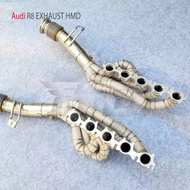 HMD Exhaust System Performance Manifold for Audi R8 Stainless Steel 304 Material Unleash Horsepower 